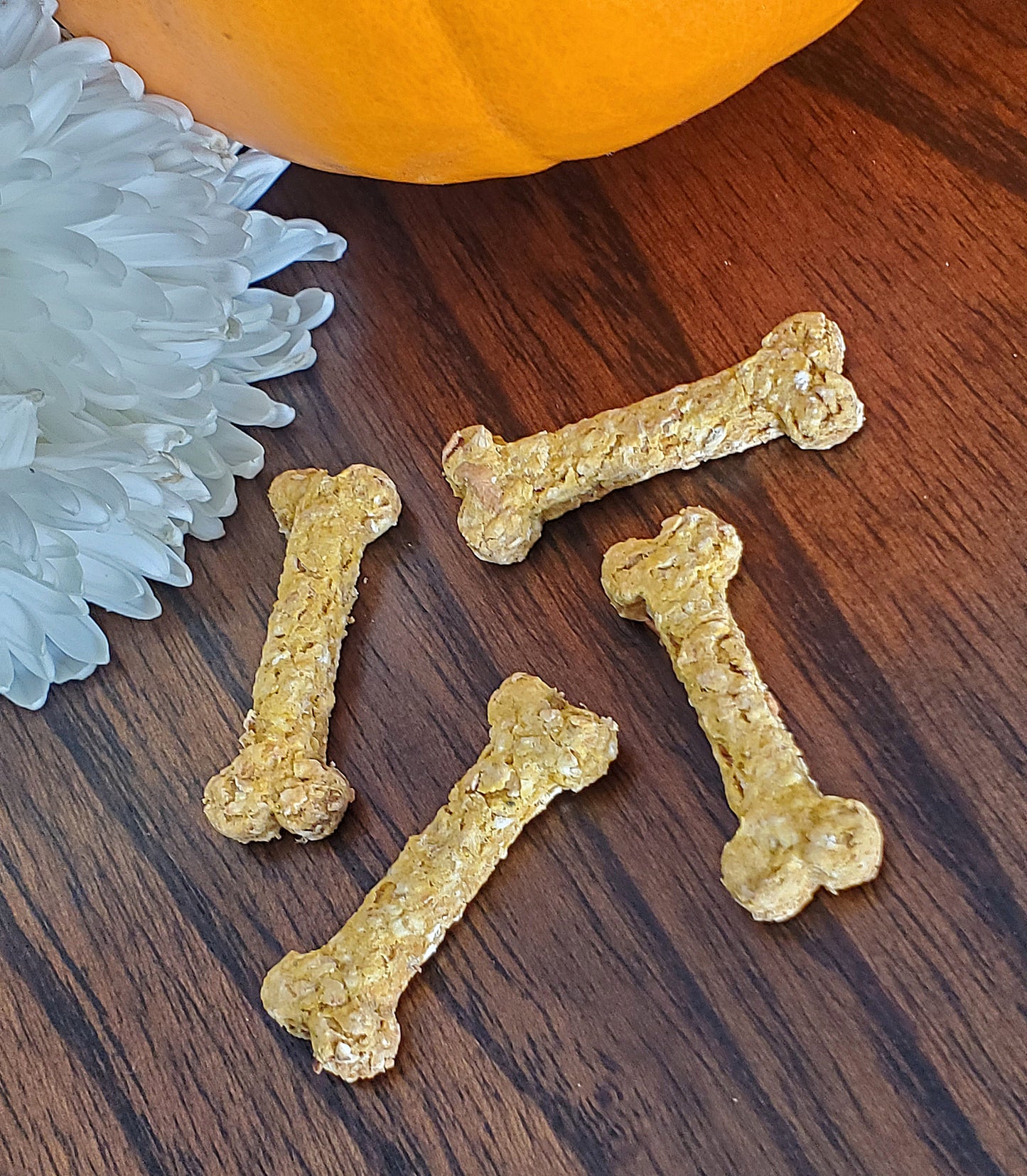 Pumpkin Apple Oatmeal Homemade Dog Treats